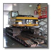 Picture of Detailing A Cat Excavator